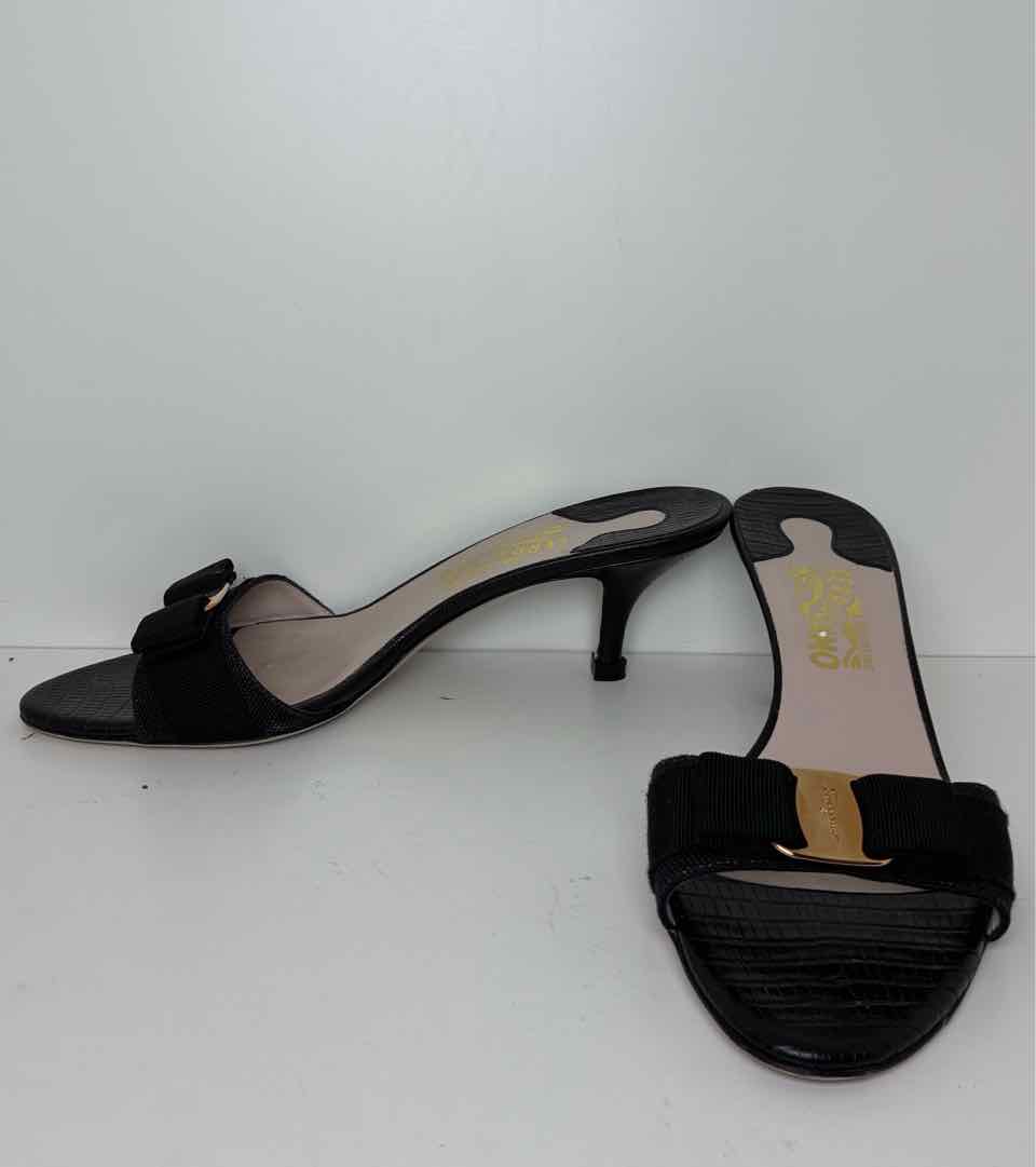 Ferragamo Black Shoe Size 11 Pumps
