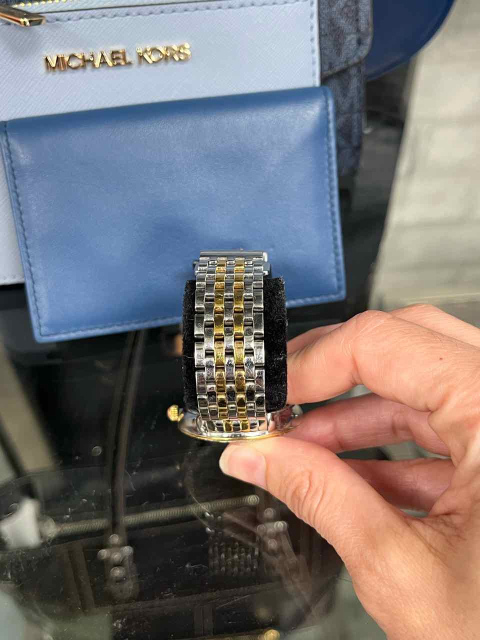 Michele Serien Mid 2 tone Diamond Bezel  Wristwatch