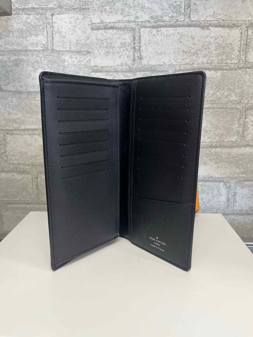Louis Vuitton Black Monogram Brazza Wallet