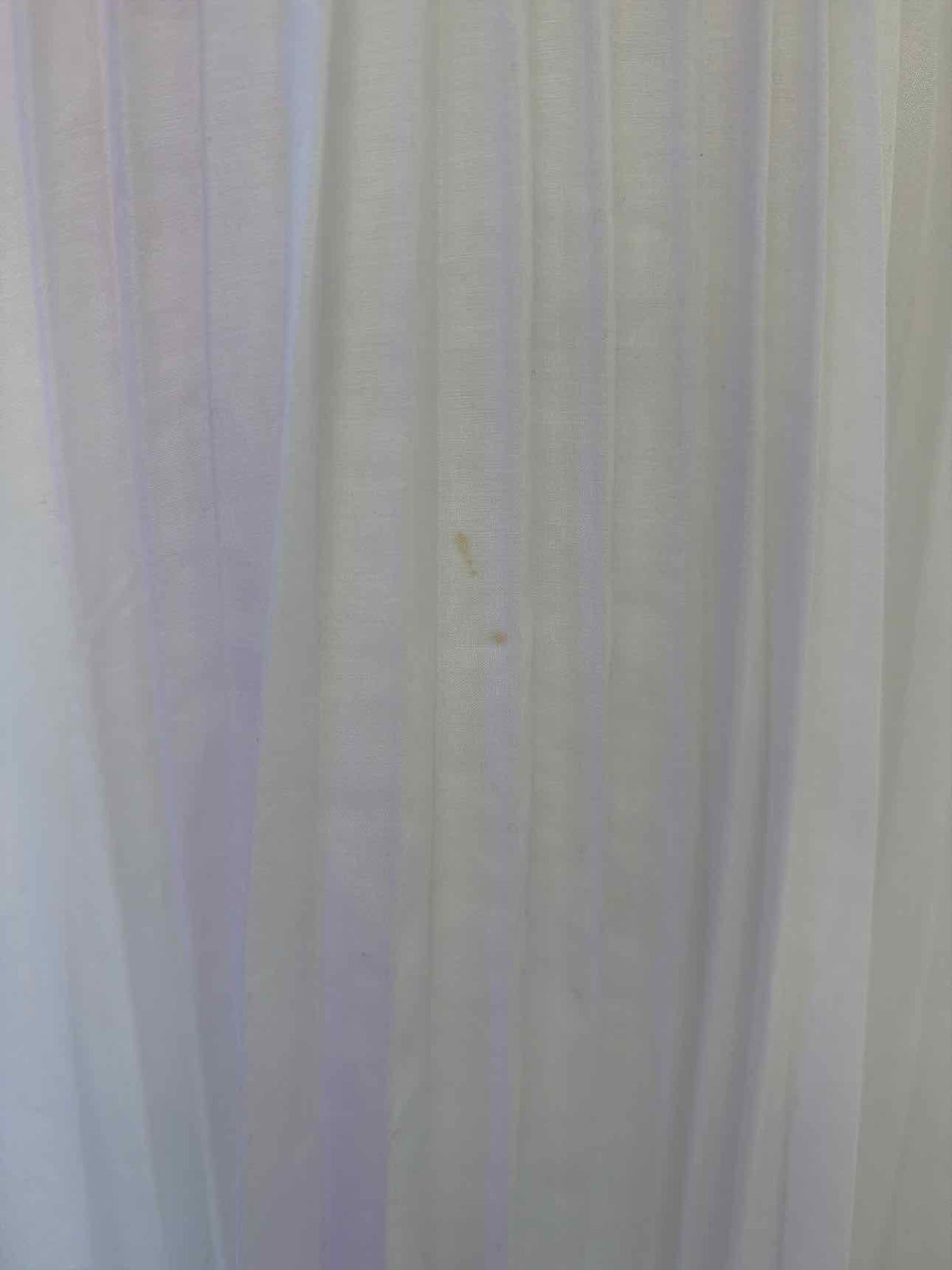 Banana Republic white pleaded skirt
