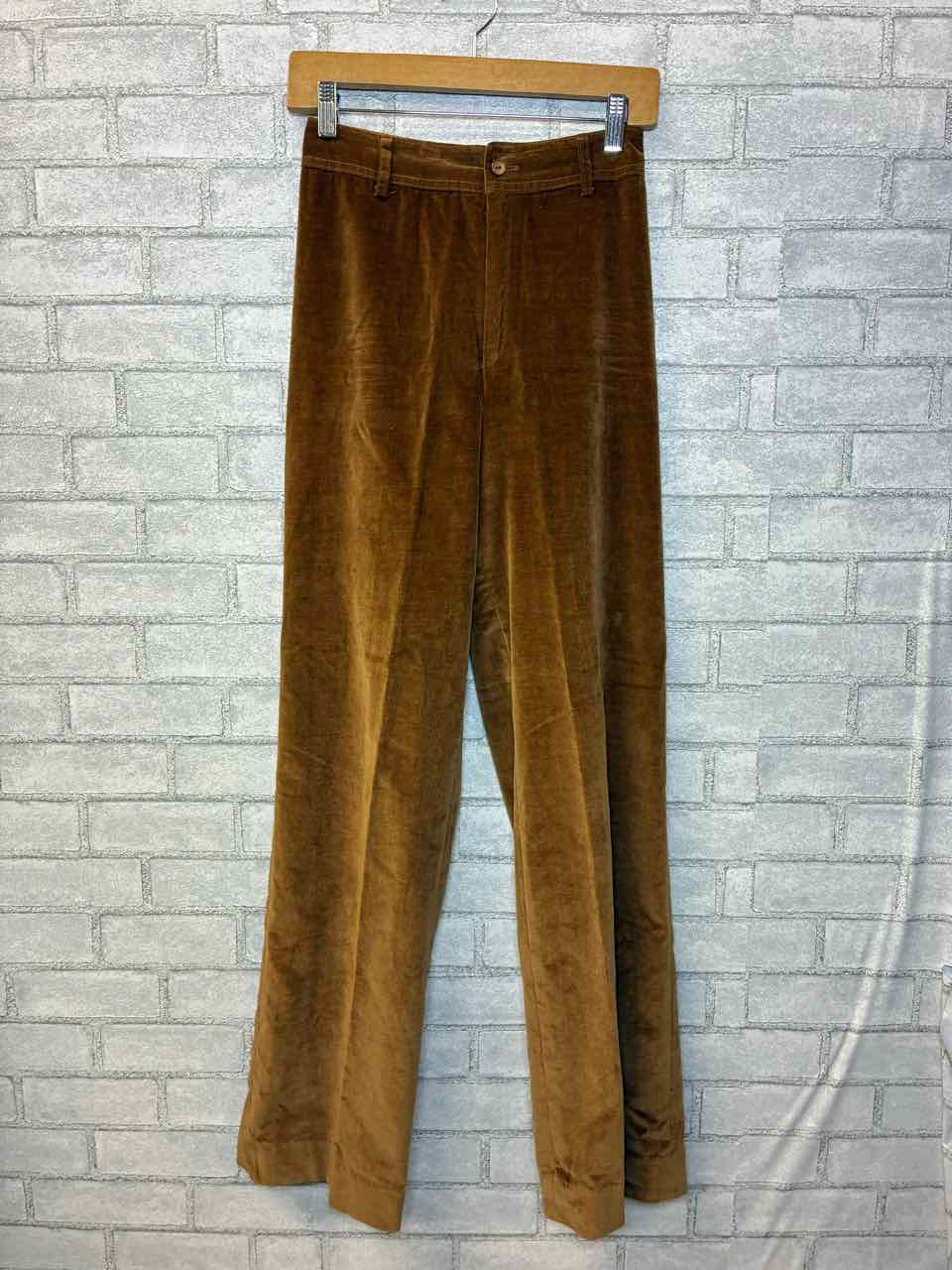 Finity Size 8 Brown Velvet Set Jacket and Pants