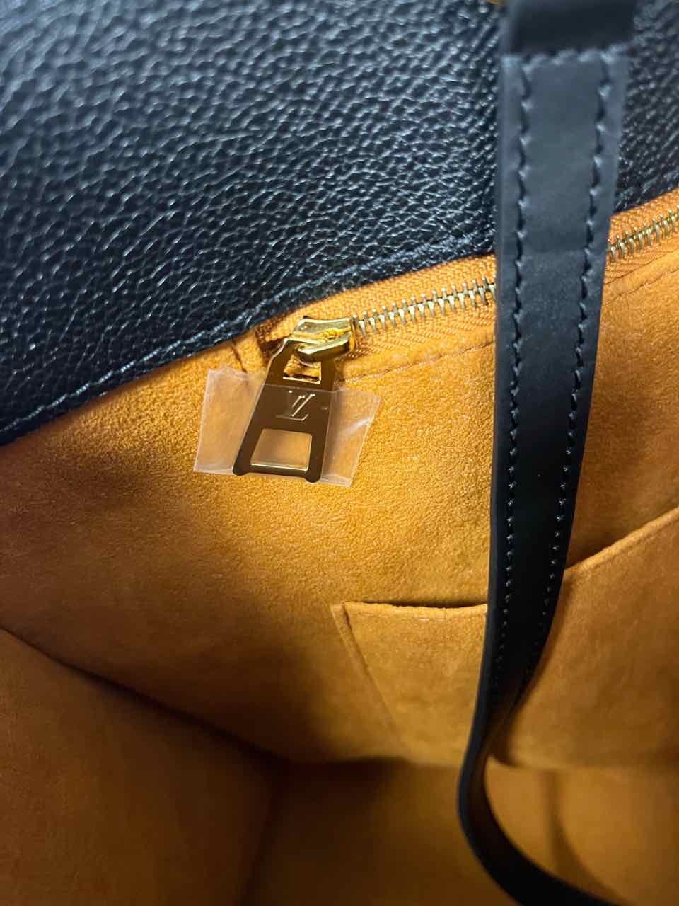 Louis Vuitton OnTheGo Monogram Empreinte Dark Black Leather