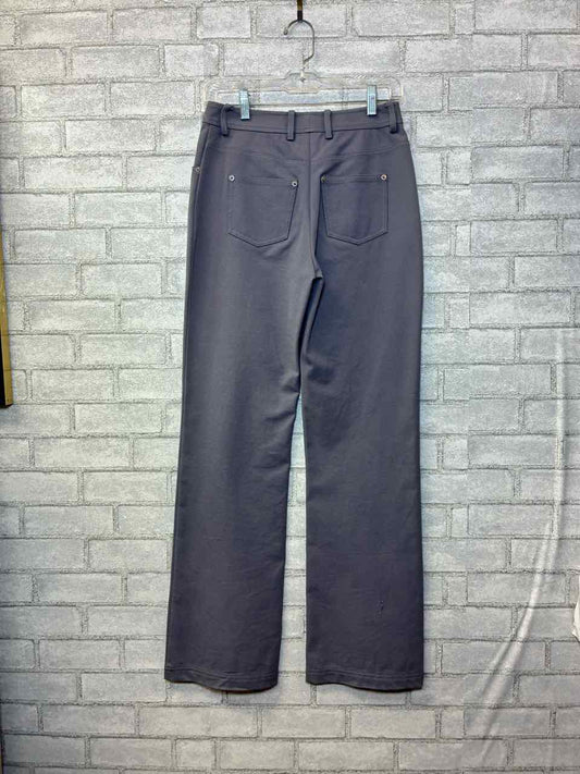 St John Knit Grey Pants Size Small