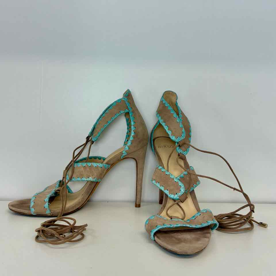Alexandre Birman Beige Suede 36.5