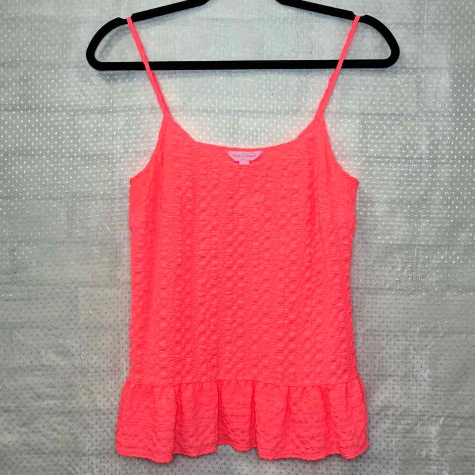 Lilly Pulitzer Hot Pink Tank Size XS