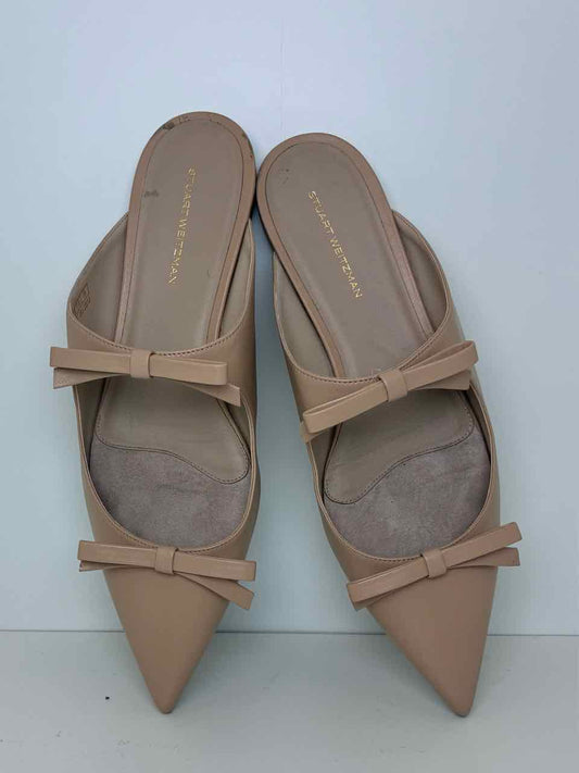 Stuart Weitzman Beige Shoe Size 9 Mules