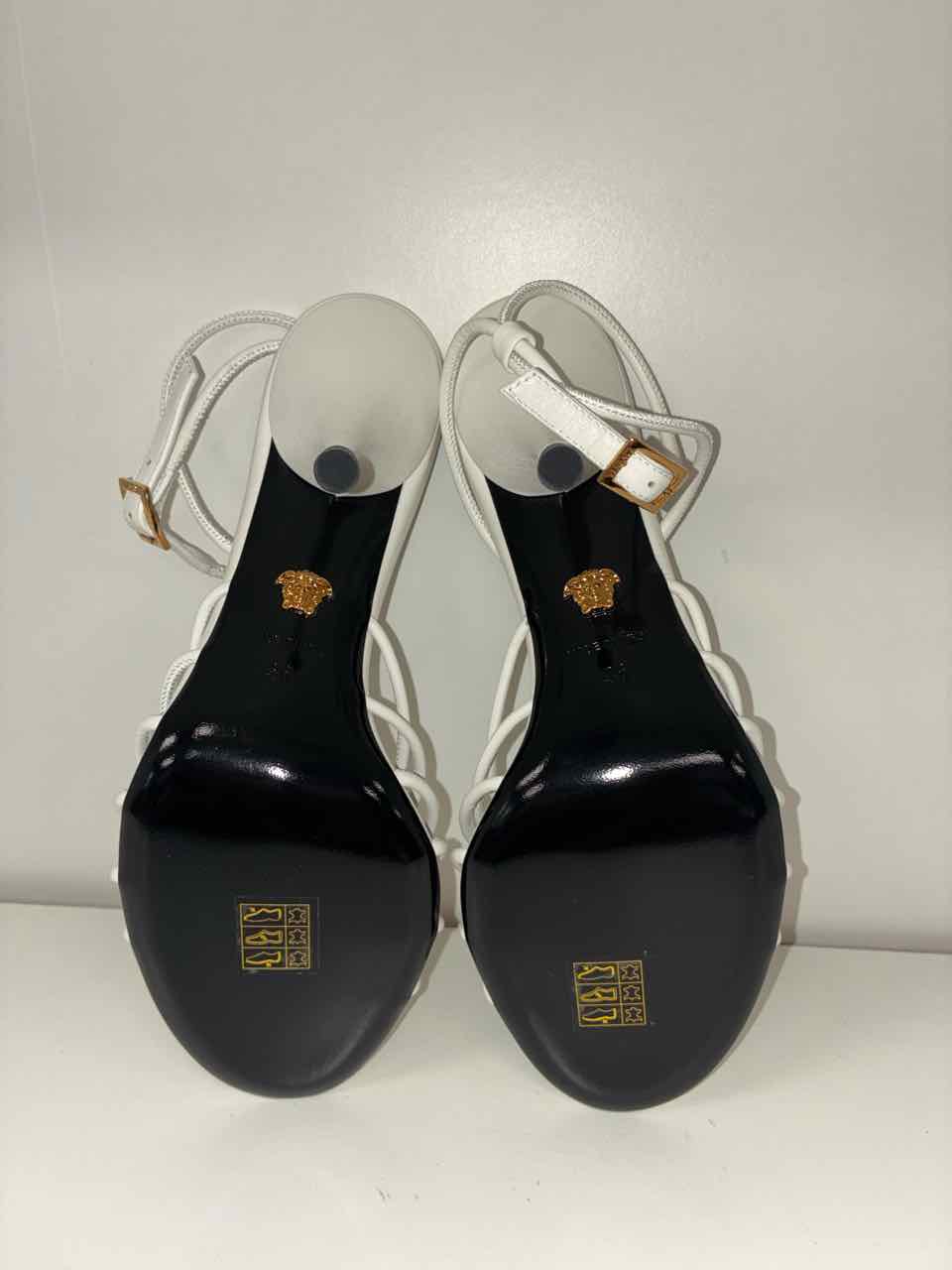 Versace Opera Bow Nappa Sandals 85mm Size 36