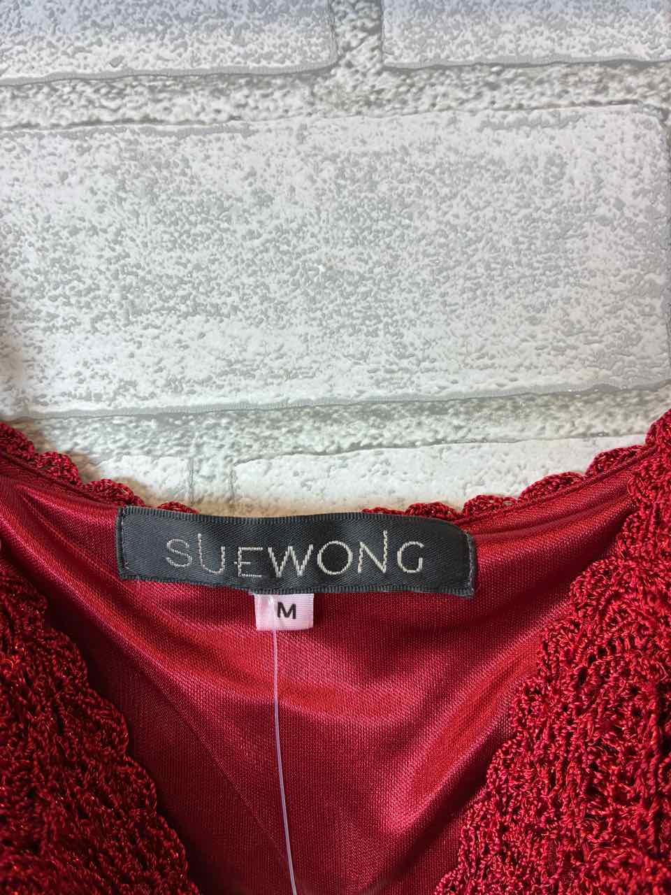Size M Sue Wong Red Dress