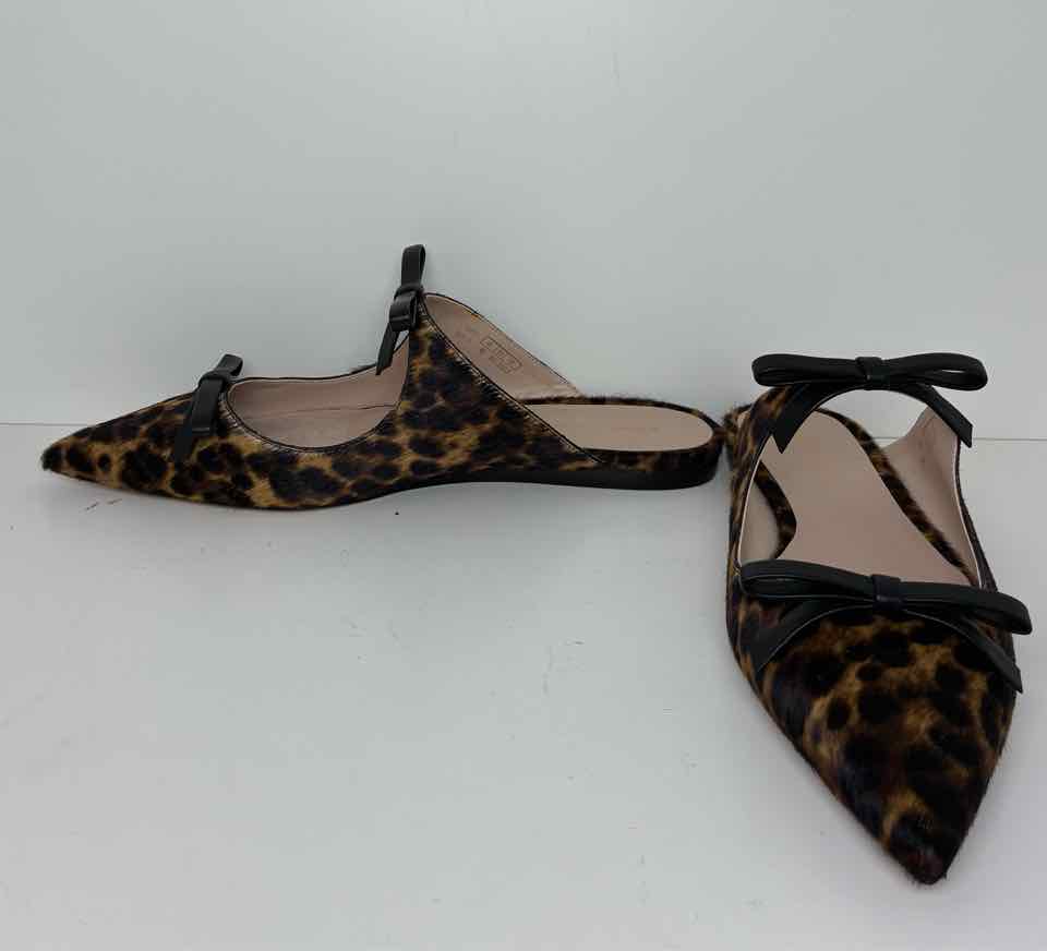 Stuart Weitzman Leopard Print Shoe Size 9 Mules