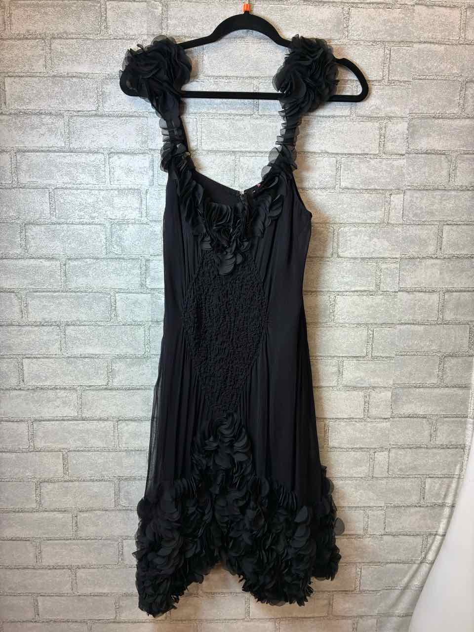 Size M Yoana Baraschi Black Dress