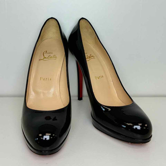 CL black Patent High Heels size 38