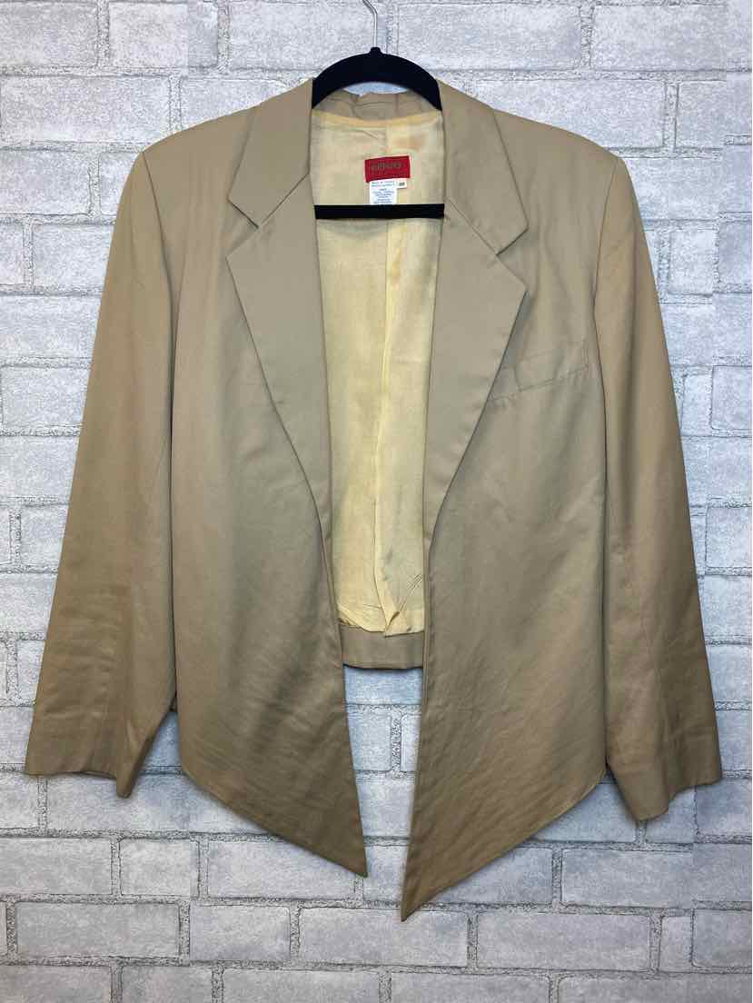 Kenzo Vintage Size 38 Beige 2pc Skirt and Jacket Set