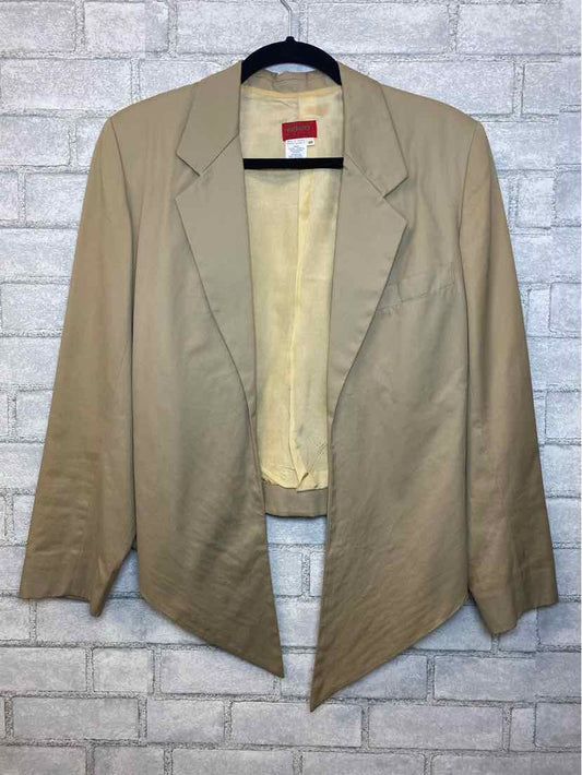 Kenzo Vintage Size 38 Beige 2pc Skirt and Jacket Set