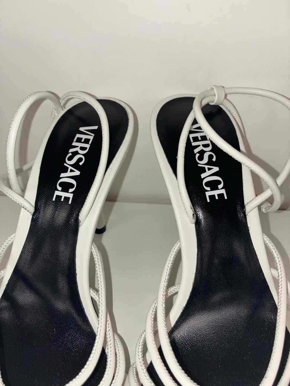 Versace Opera Bow Nappa Sandals 85mm Size 36