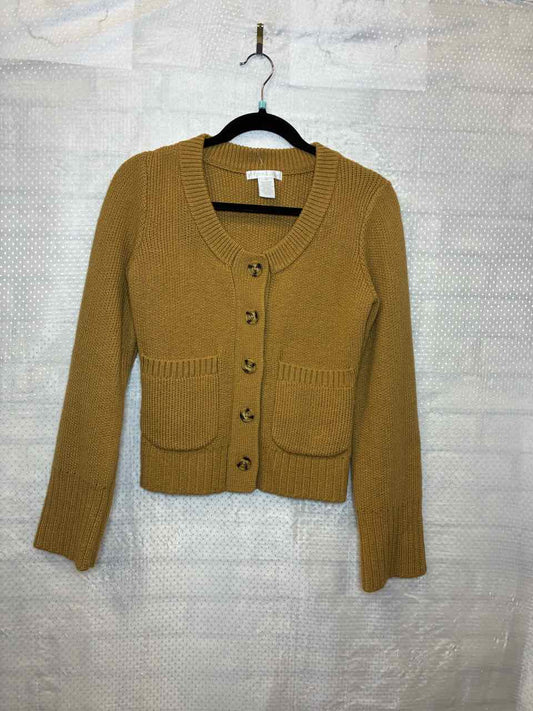 DesignHistory Knitted Tan Sweater Size XS