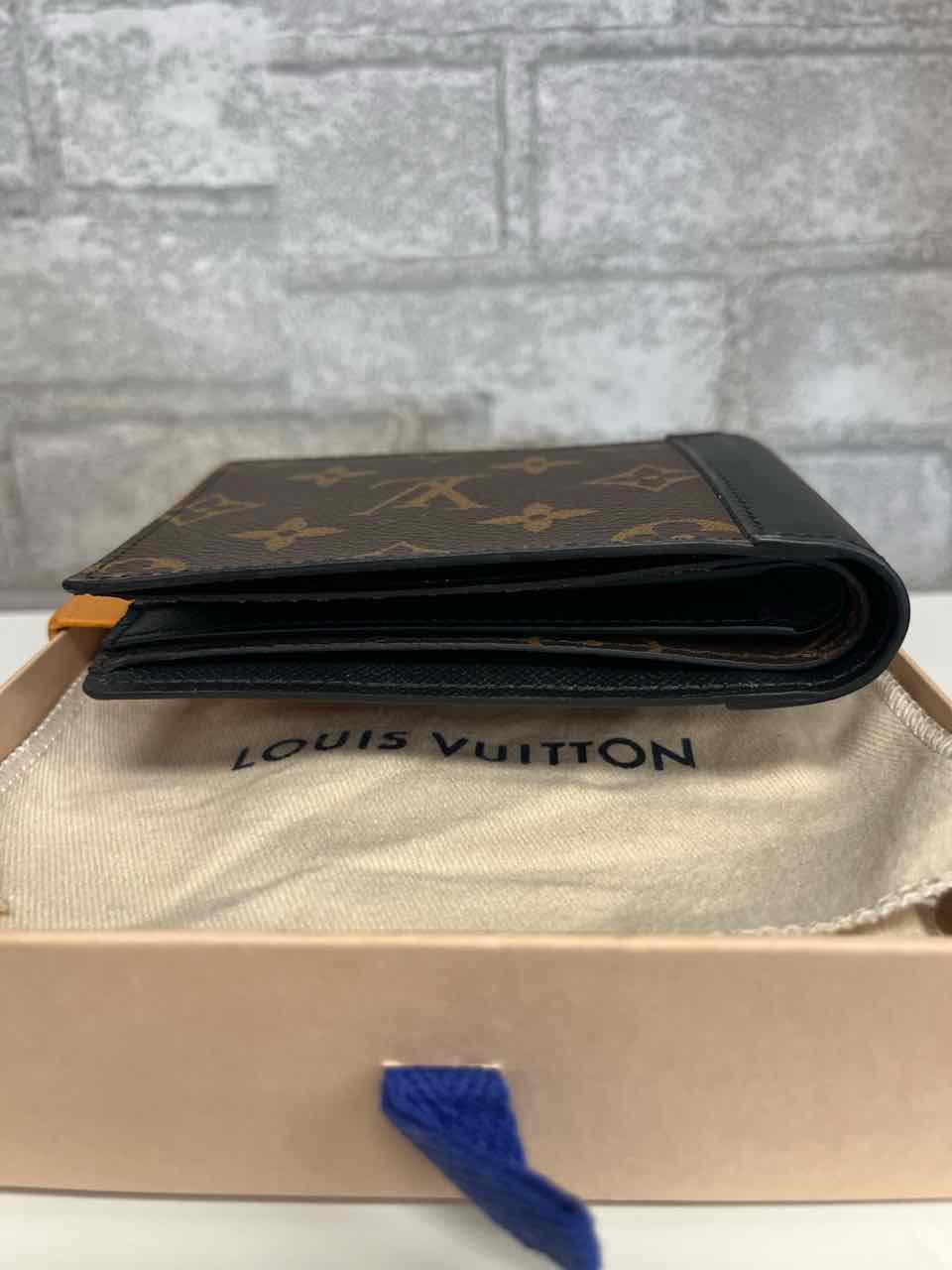 Louis Vuitton Multiple Brown and Black Monogram Macassar Canvas Wallet