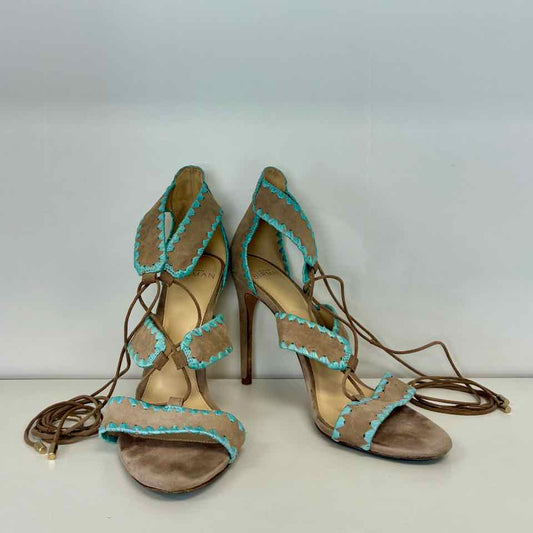 Alexandre Birman Beige Suede 36.5