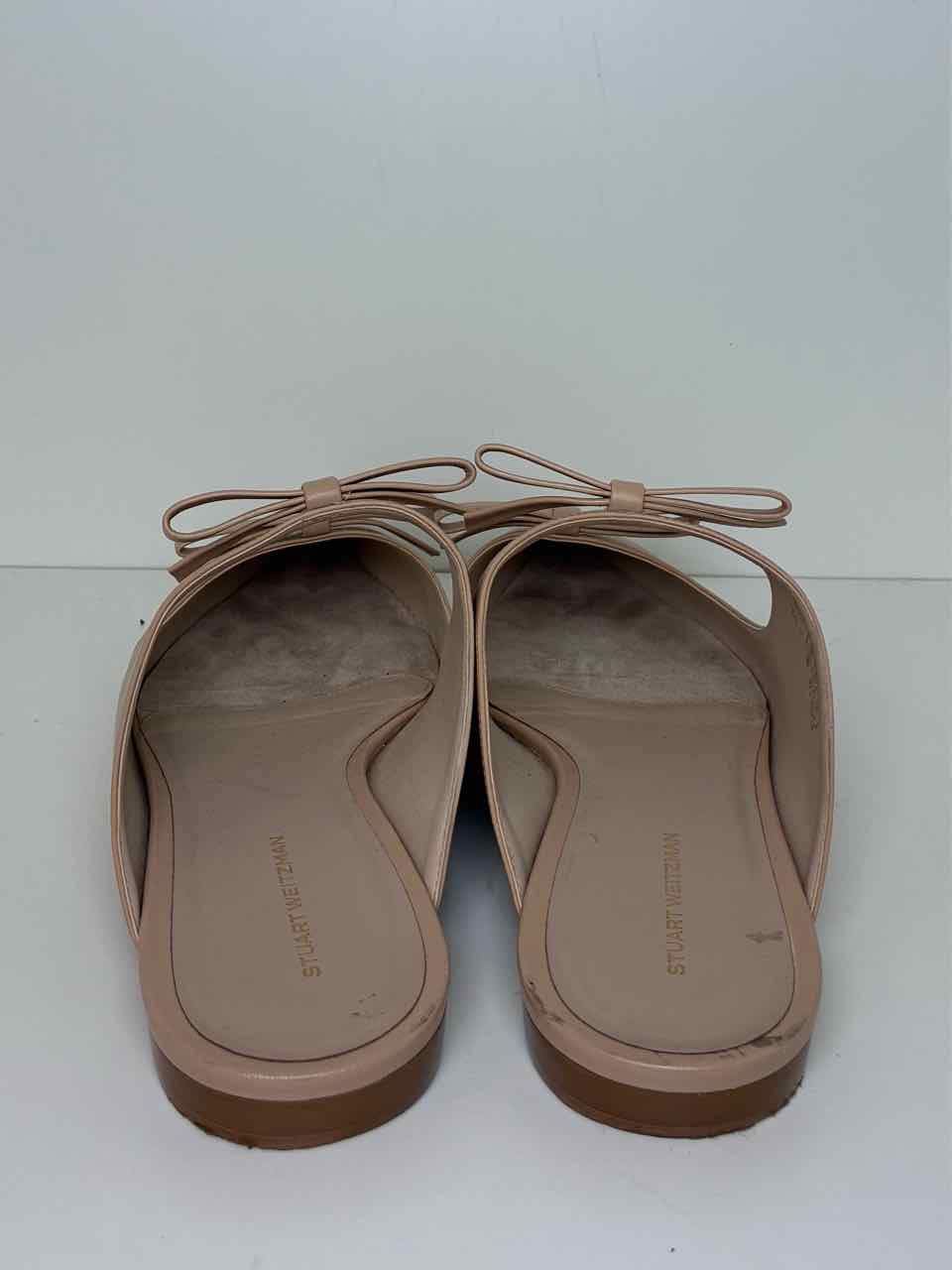 Stuart Weitzman Beige Shoe Size 9 Mules