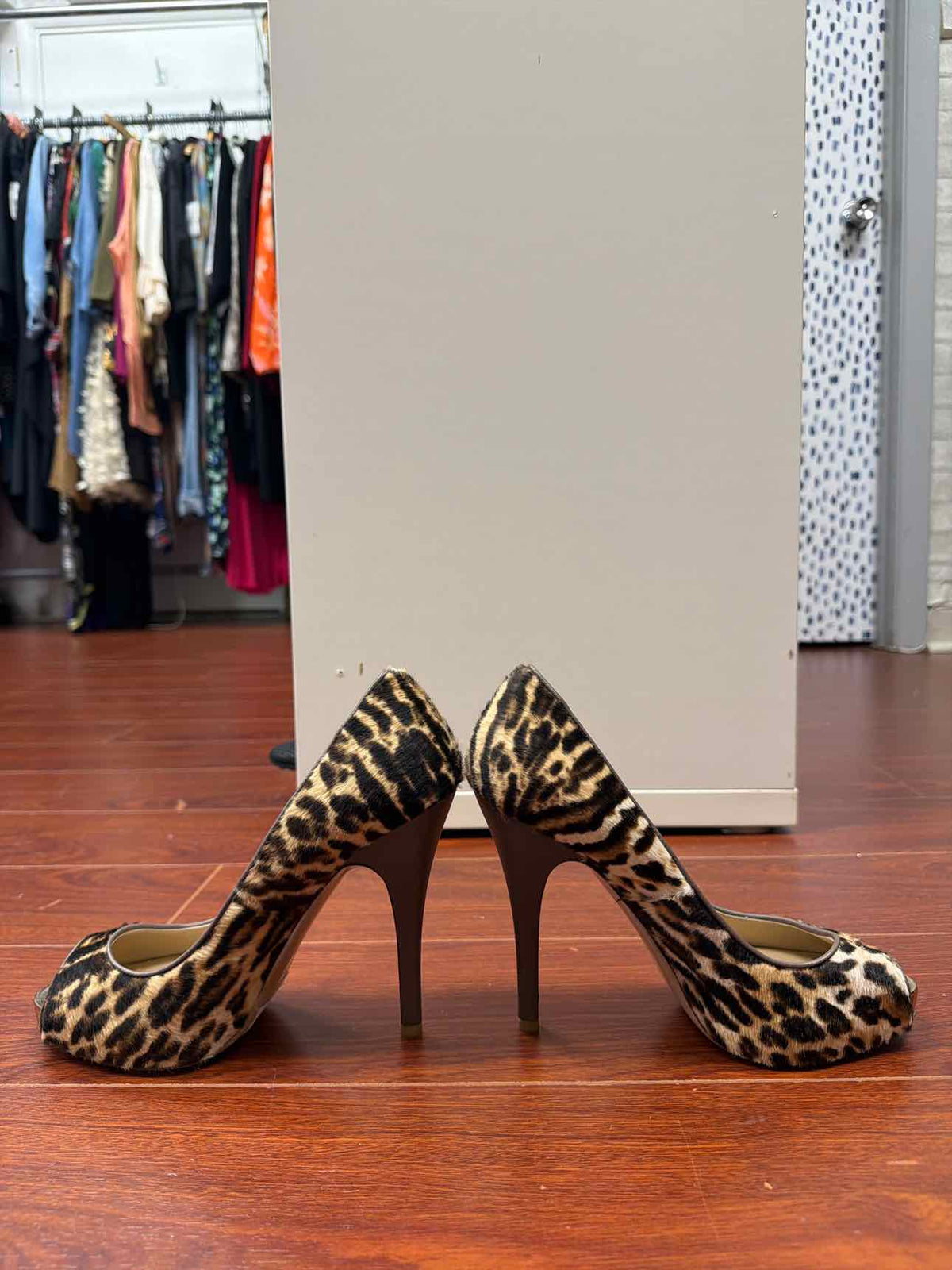 Valentino cheetah heel