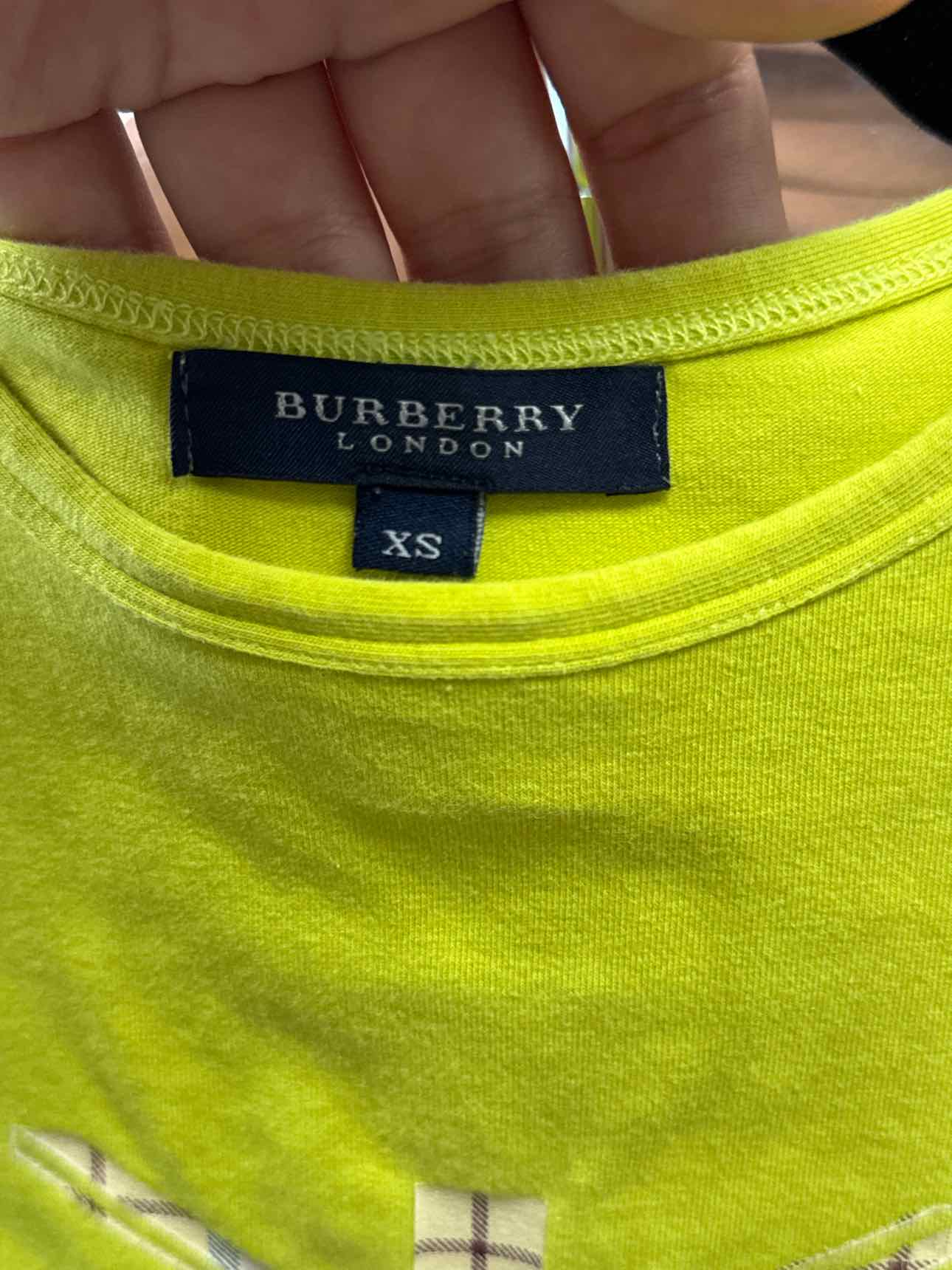 Burberry Tank Top XS Cotton Union Jack Nova