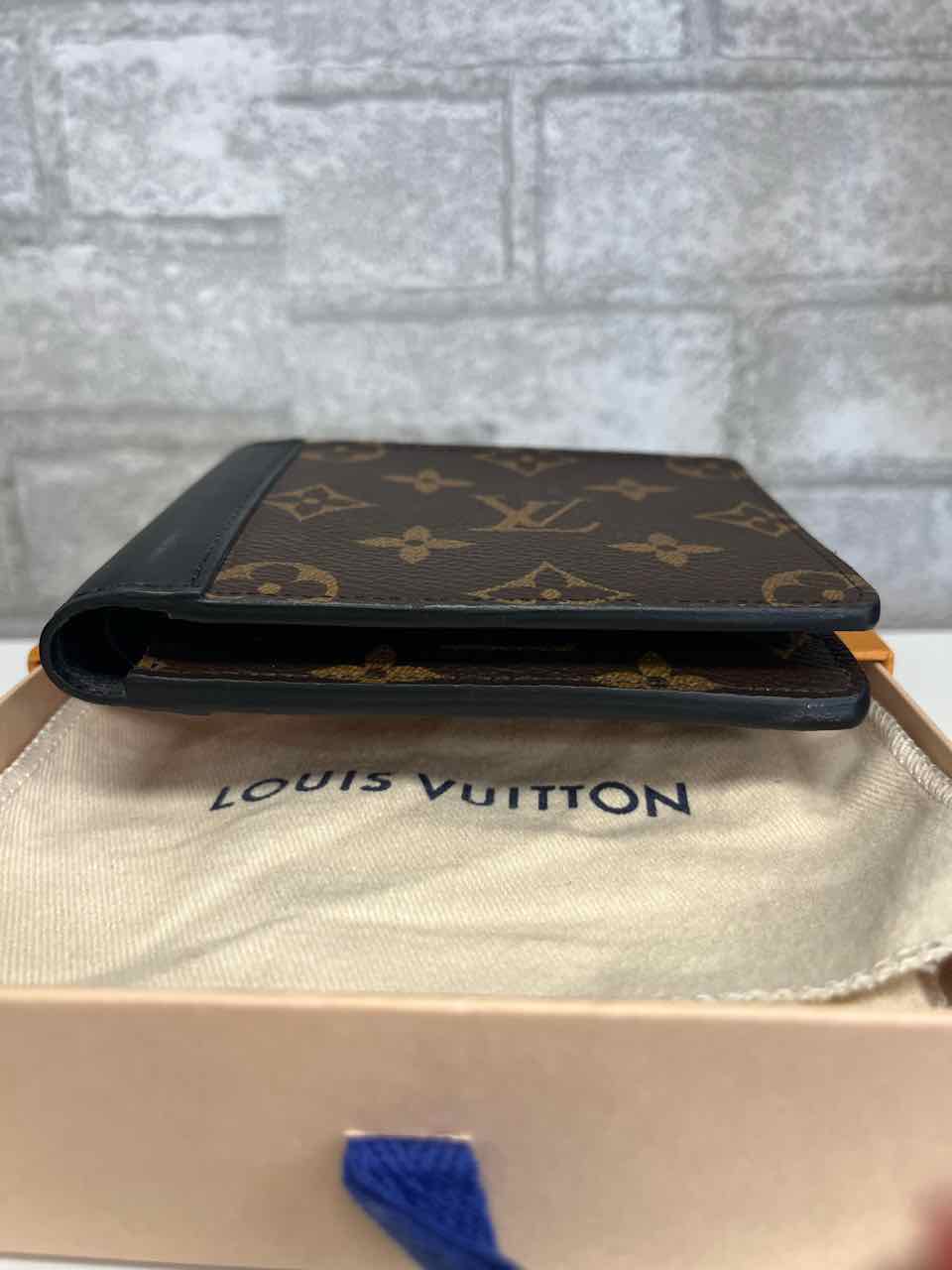 Louis Vuitton Multiple Brown and Black Monogram Macassar Canvas Wallet