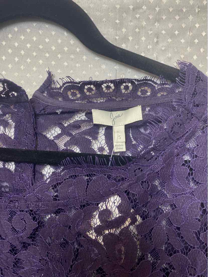 Joie White Lace Shirt Size S