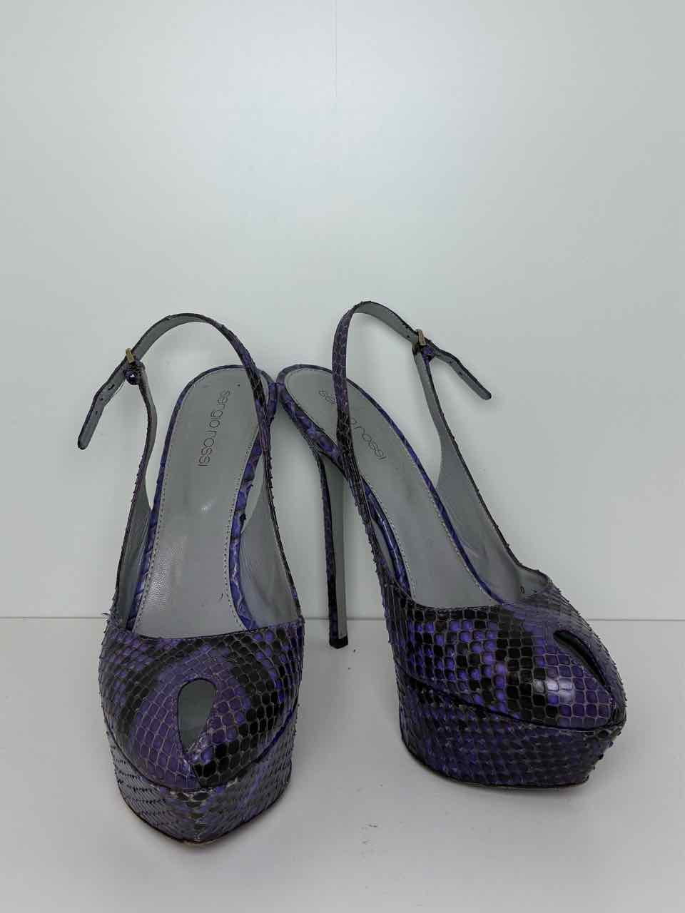 Sergio Rossi Purple Shoe Size 8 1/2 Pumps