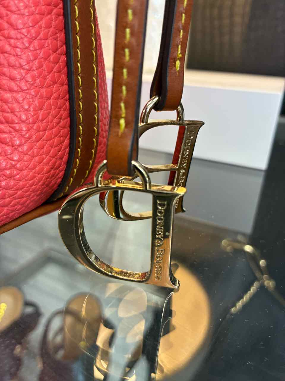 Dooney and Burke Female Red Purse