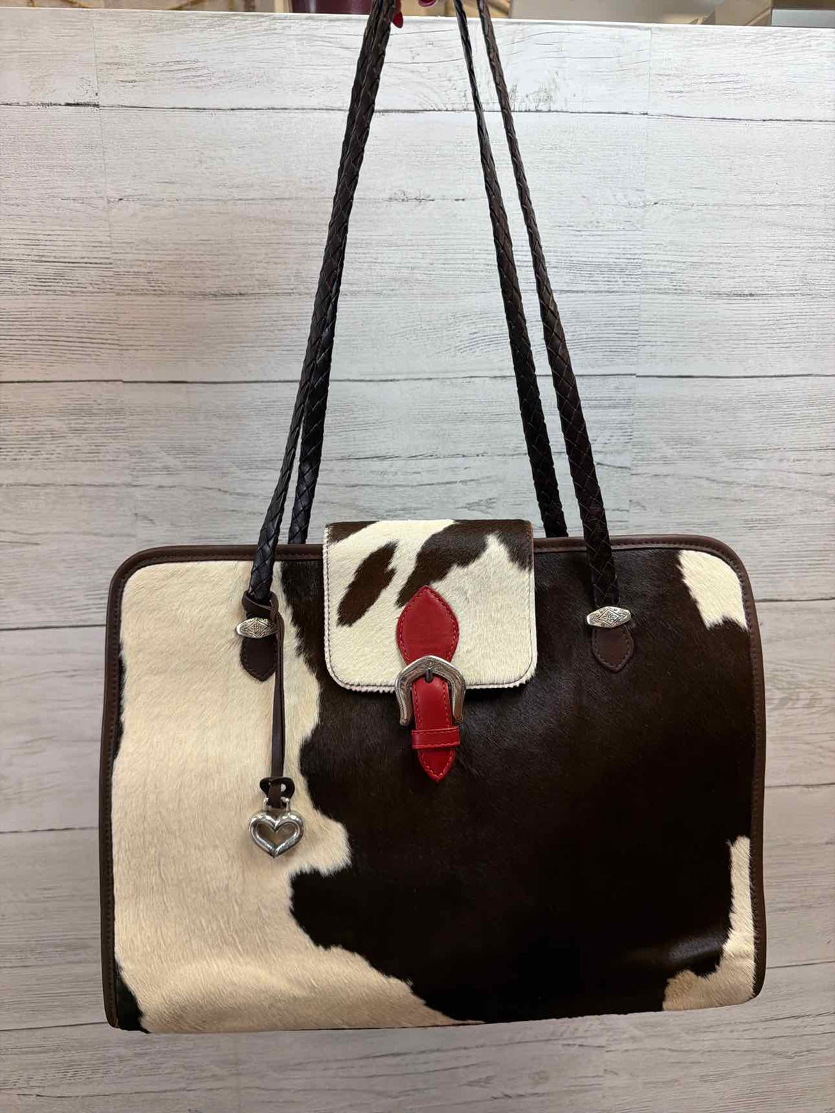 Brighton limited edition cowhide handbag