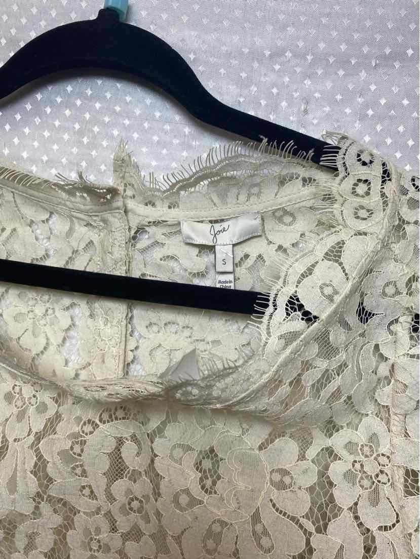 Size S Joie Cream Shirt