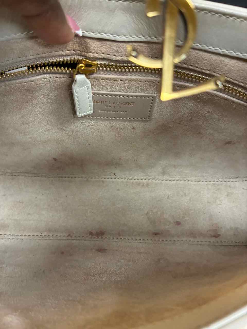 ysl Female Cream Purse