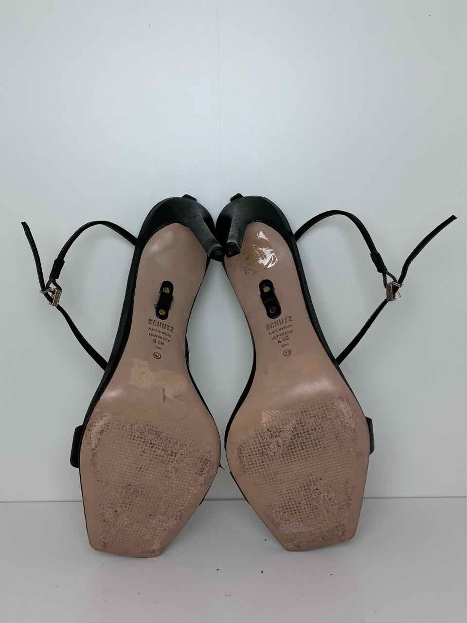 Schutz Vikki Black Shoe Size 8 1/2 Pumps