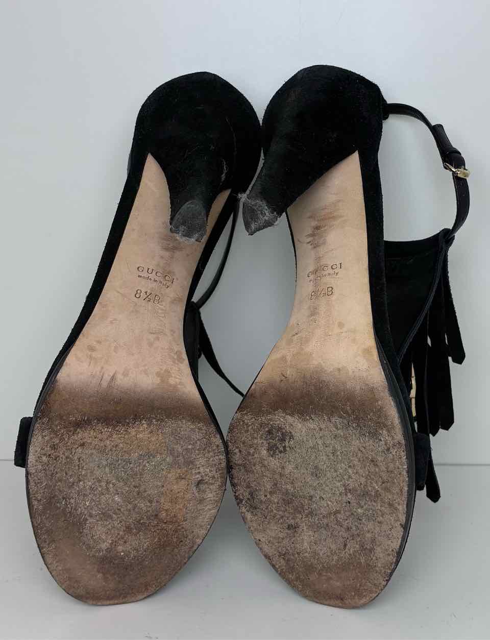 Gucci Black Shoe Size 8.5 Pumps