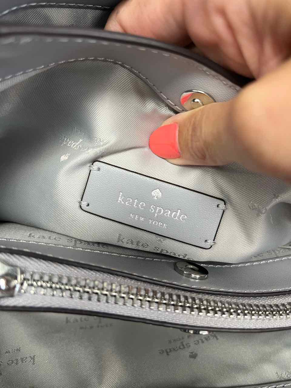 Kate Spade Gray Dumpling Mini Satchel