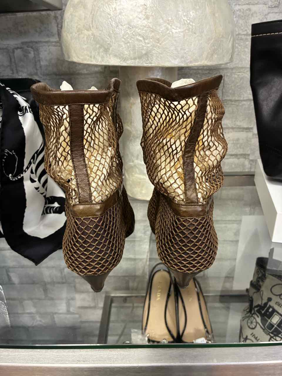 Nunn Bush Brown Mesh Shoe Size 8.5 Boots