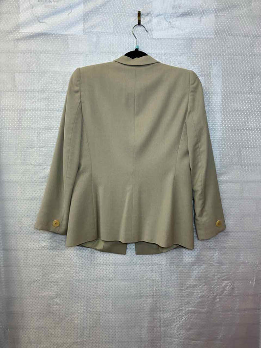 Armani Collezioni Toupe Blazer Jacket size 6 (matching bottoms too) size 6