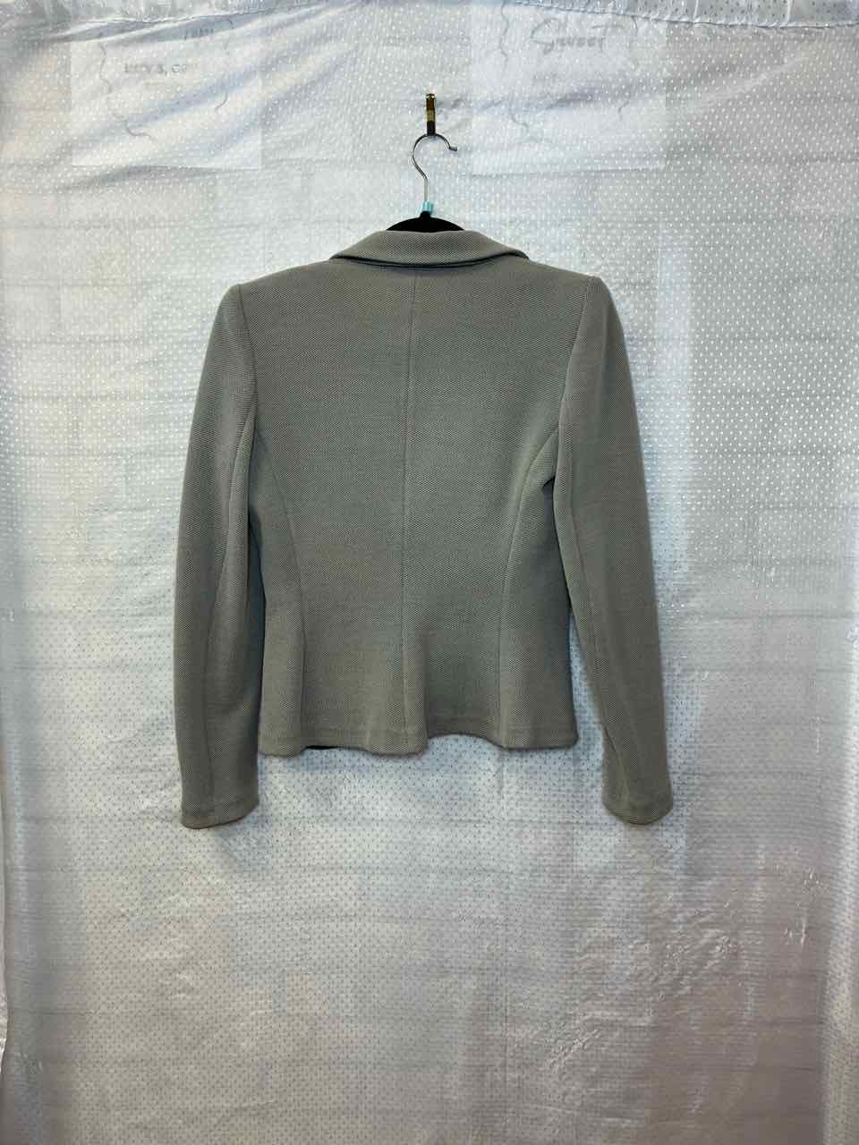 armani collezioni grey wool blazer size small