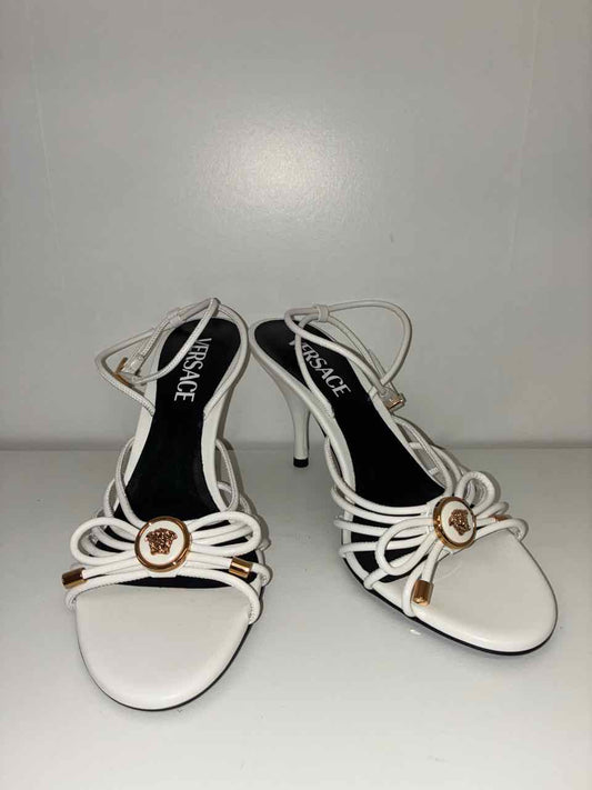 Versace Opera Bow Nappa Sandals 85mm Size 36