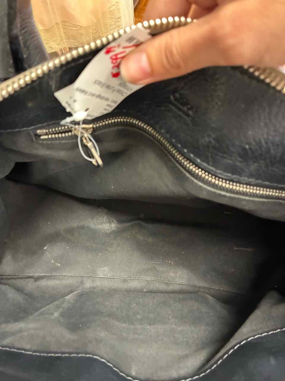 Vintage Chloe Edith Black Leather Hand Bag