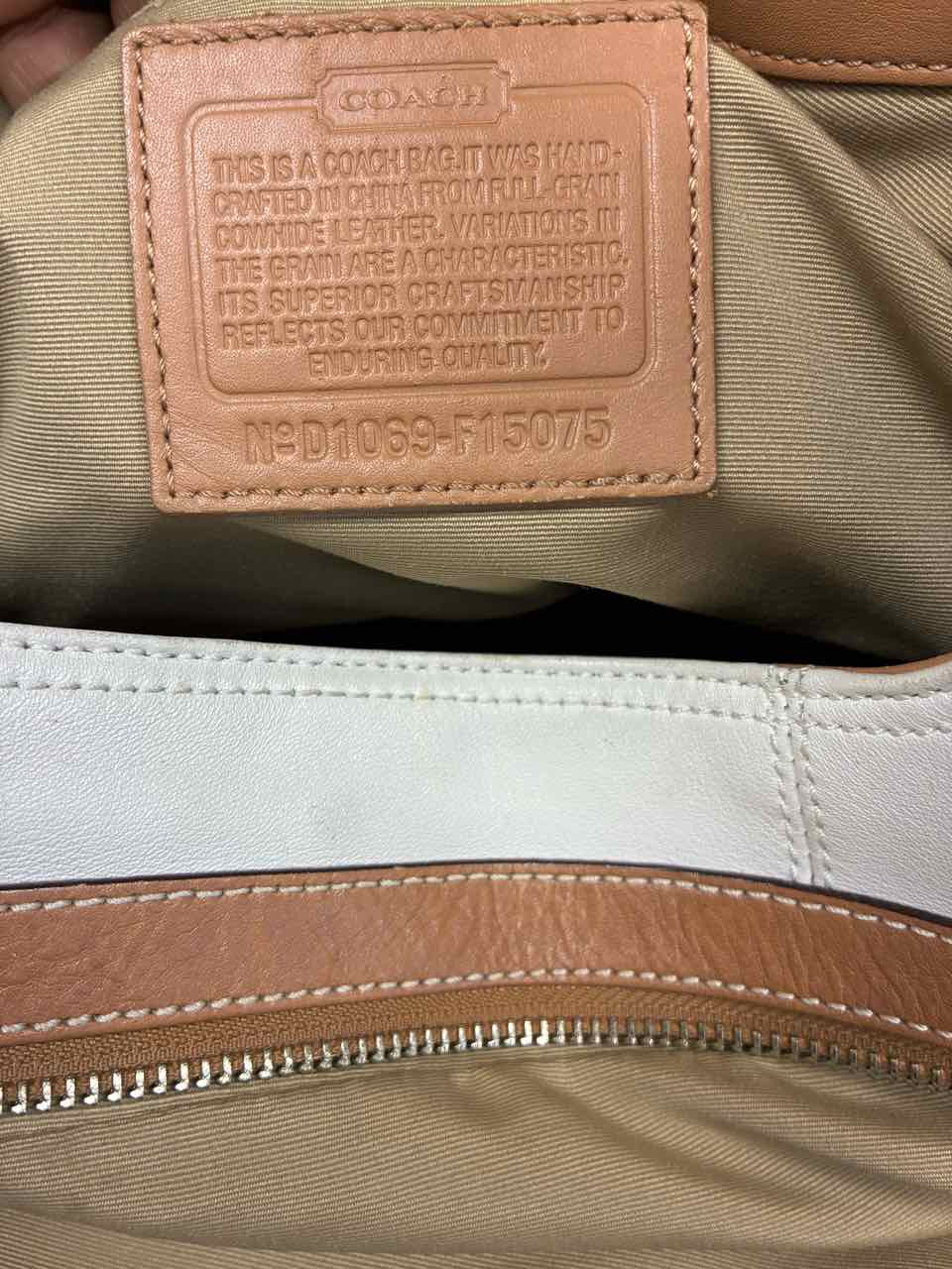 Coach Female Cream Purse