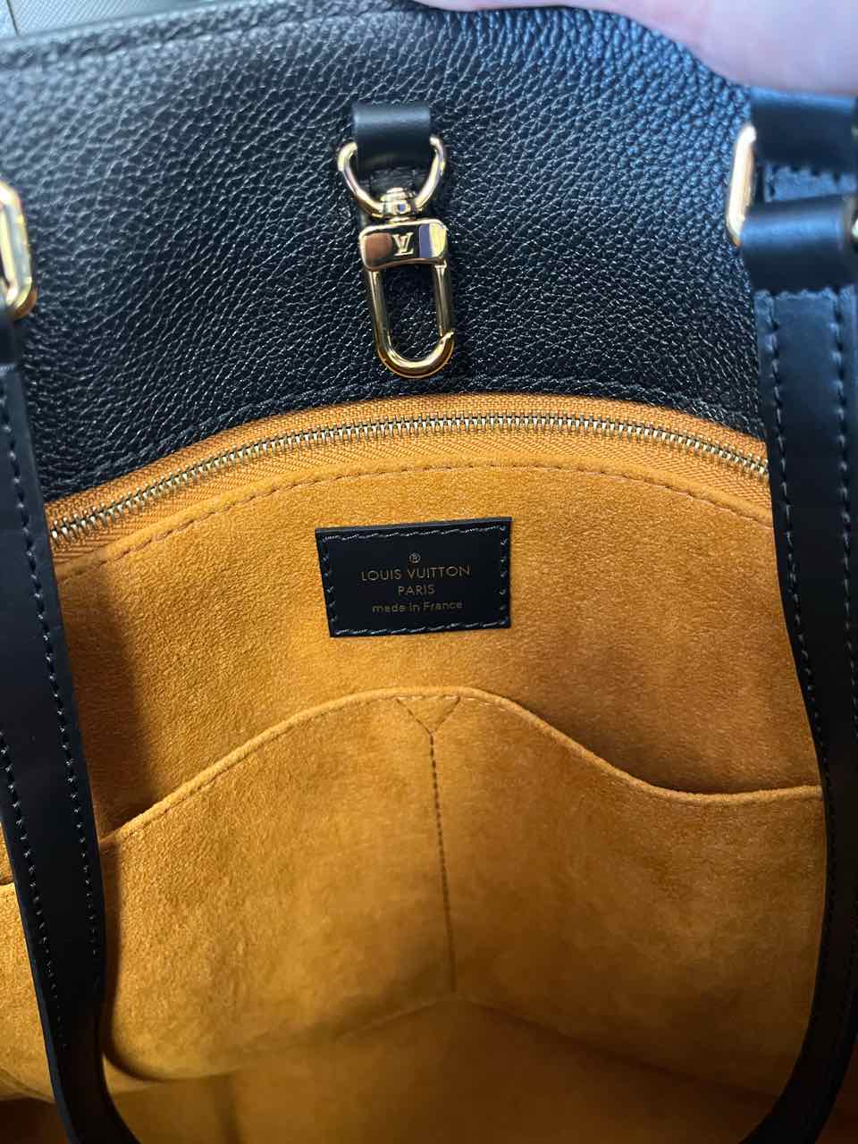 Louis Vuitton OnTheGo Monogram Empreinte Dark Black Leather