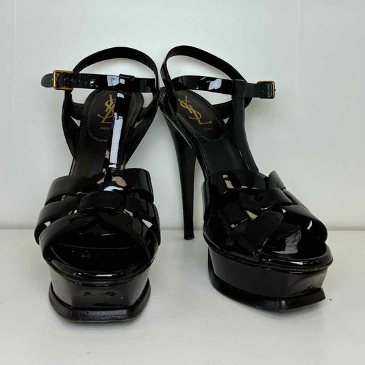 YSL Black Patent High Heel Size 38