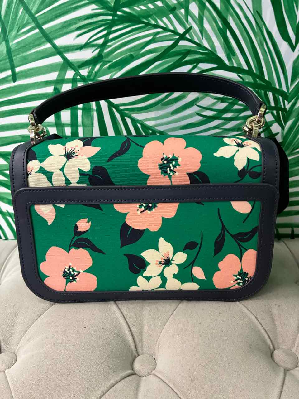 Kate Spade Green  New York Audrey Flap Crossbody