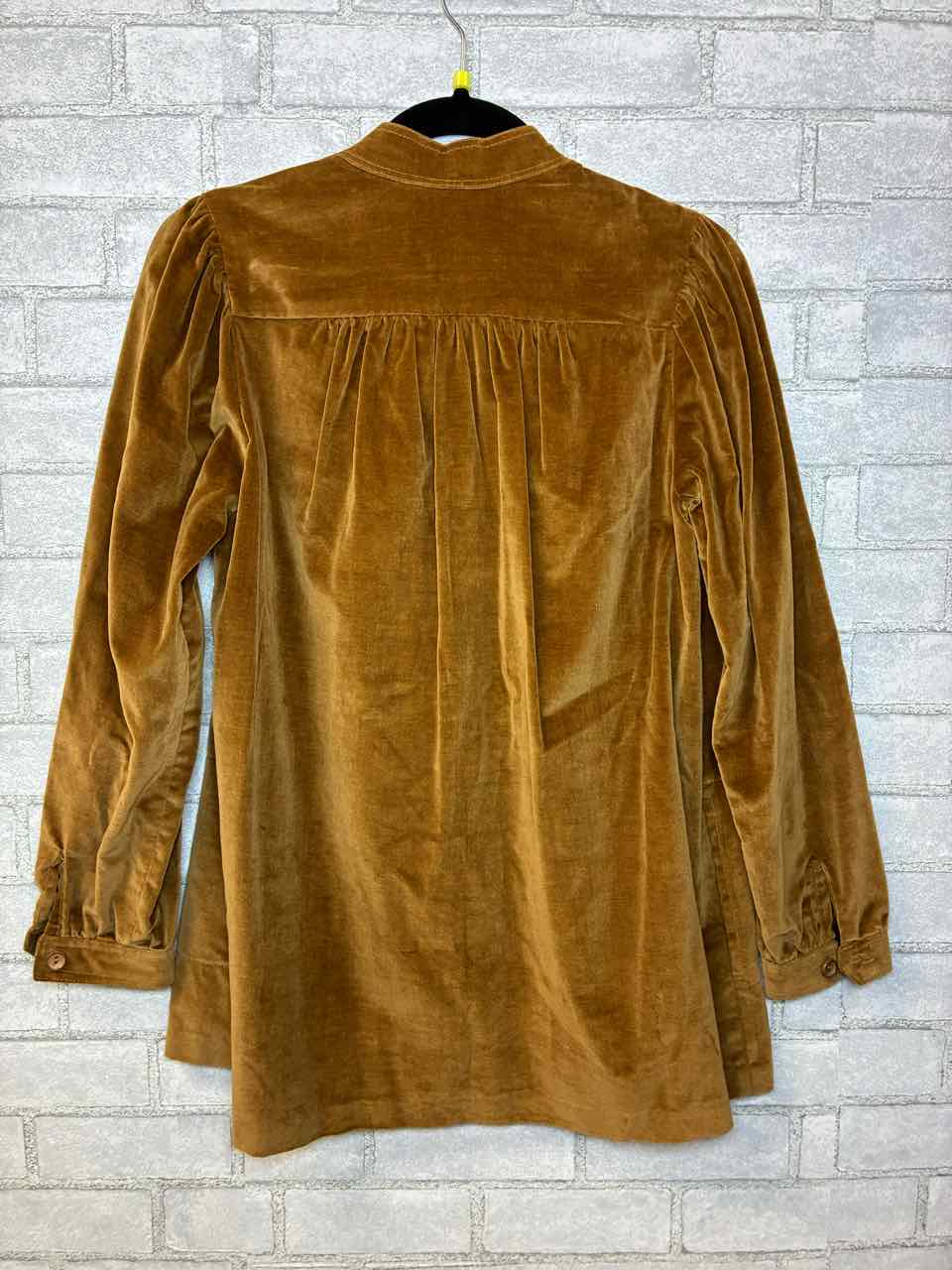 Finity Size 8 Brown Velvet Set Jacket and Pants