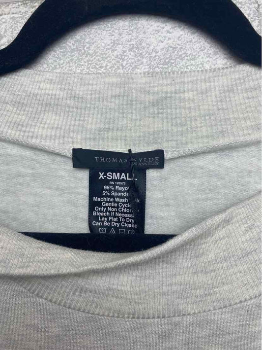Thomas Wylde XS Light Gray Sweater