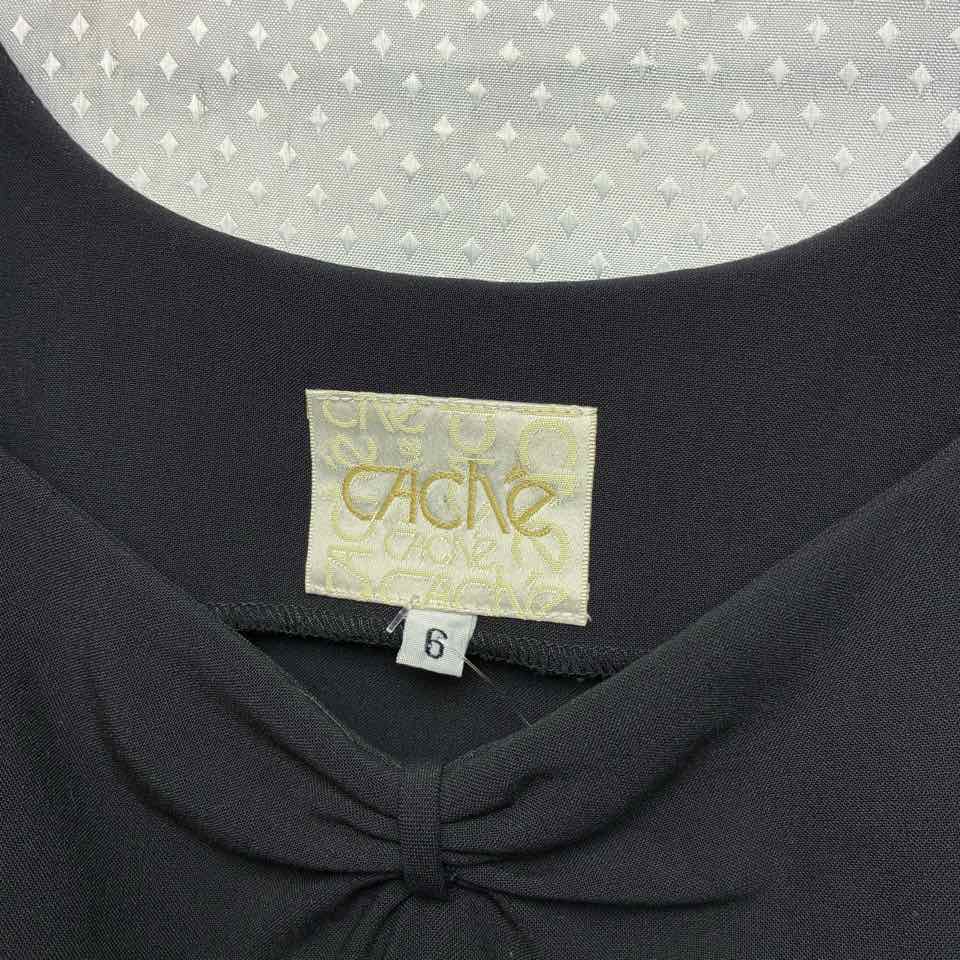 Vintage Cache black tank top 6/S