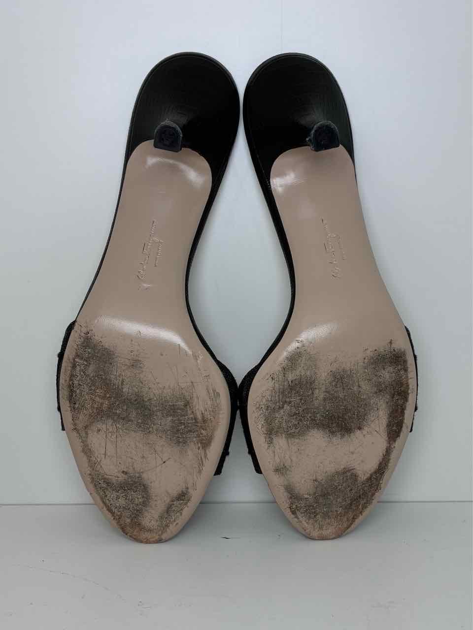 Ferragamo Black Shoe Size 11 Pumps